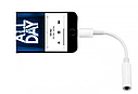 Переходник для наушников с разъемом Lightning 3,5 мм iPhone 5s/8/ 8-7Plus/X/XR/XS/11pro/12/13\14\2020se, фото 6