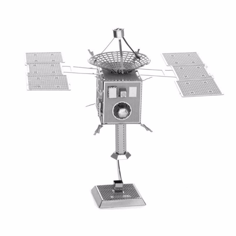 Металлический 3D-пазл (конструктор) Спутник - фото 1 - id-p1250458881