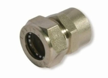 Муфта посилена нікельована DISPIPE BIC50x2 (F)NHP, фото 2