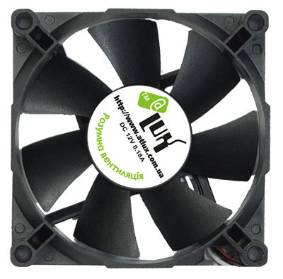 Кулер корпусних ATcool 8025S DC sleeve fan 3pin - 80*80*25мм