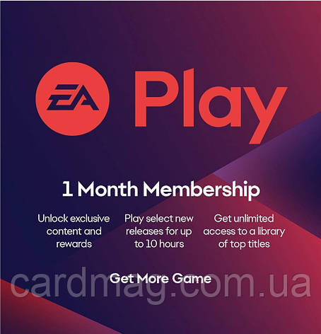Підписка EA PLAY (EA ACCESS) - 1 Місяць (XBOX ONE) | Всі країни, фото 1