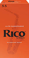 Трости для саксофона альт D'Addario Rico RJA0135 - Alto Sax #3.5 (1 шт.)