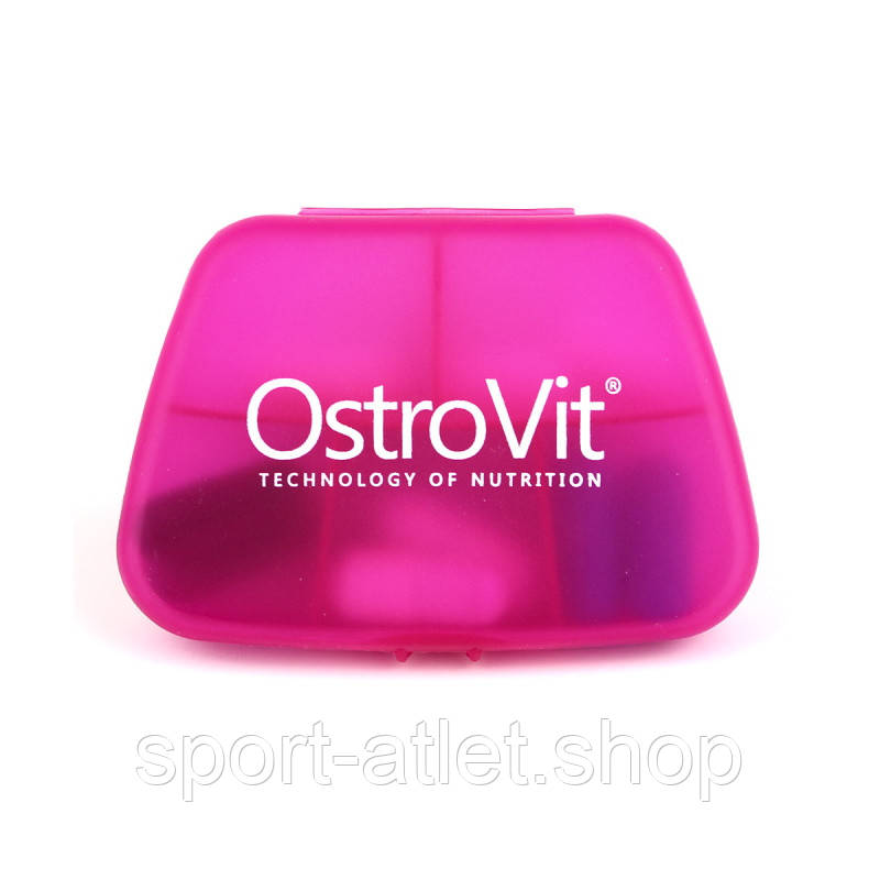 Таблетница OstroVit Pill Box, розовая - фото 1 - id-p1250489166