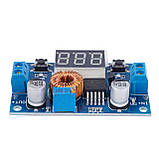 Знижувальний модуль перетворювач XL4015 (5 А) DC-DC з вольтметром, фото 9