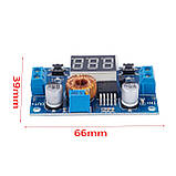 Знижувальний модуль перетворювач XL4015 (5 А) DC-DC з вольтметром, фото 8
