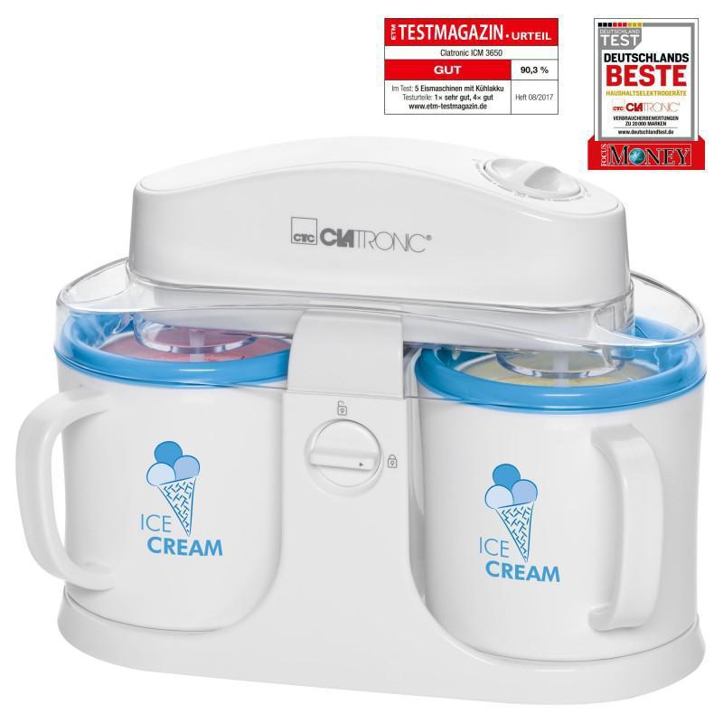 Апарат для приготування морозива CLATRONIC ICM 3650 морозивниця