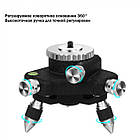 КОМПЛЕКТ 2 АКБ🔋🔋 + Штатив 1м 🔭 : Лазерний рівень HILDA 3D 12 ліній, фото 5