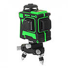 КОМПЛЕКТ 2 АКБ🔋🔋 + Штатив 1м 🔭 : Лазерний рівень HILDA 3D 12 ліній, фото 7