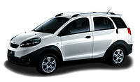 Захист заднього бампера Chery Beat (2010+)