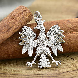 Кулон Xuping для ланцюжка до 3 мм 80897 розмір 35х24 мм вага 3.7 г позолота Біле золото