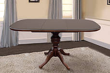 Стіл обідній розкладний Тріумф Мікс меблі, колір горіх, фото 2