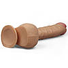 Фалоімітатор 26 см реалістичний з присоскою фістинг Legendary King Sized Realistic Dildo, фото 8