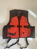 Страхувальний Рятувальний Жилет J19 Golden Catch, L, з карманами. До 90 кг, фото 7