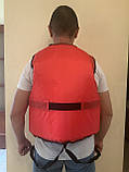 Страхувальний Рятувальний Жилет J19 Golden Catch, L, з карманами. До 90 кг, фото 6