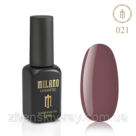 Камуфлювальна база для гель-лаків Milano, 12 мл, фото 1