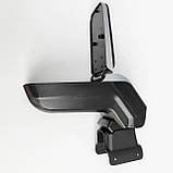 Підлокітник armcik s4 з зсувною кришкою і регульованим нахилом для Smart Fortwo / Forfour, type 453 2014+, фото 10