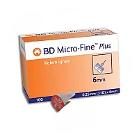 Иглы для инсулиновых шприц-ручек BD Micro Fine Plus (31G) 6mm/0.25 mm