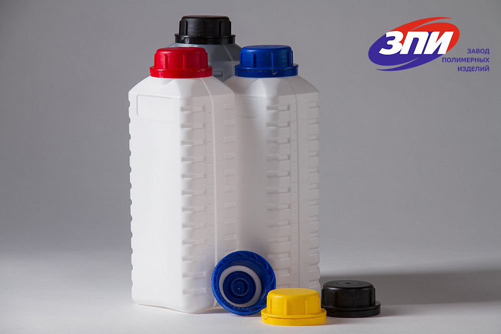 Пластиковые бутылки полиэтилен K-01 , емкостью 1 литр - фото 1 - id-p88005303