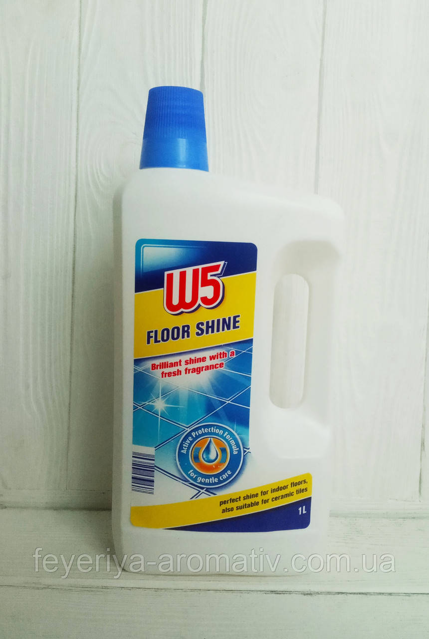 Засіб для миття підлоги W5 floor shine 1 л, фото 1