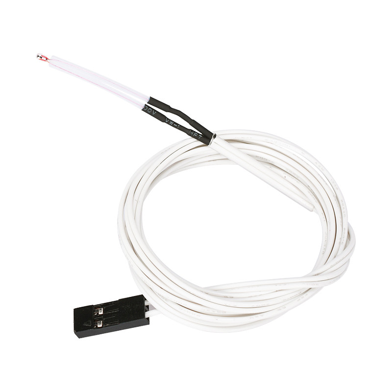 Heat bed thermistor (Thermistor L700 mm Whaite) Термістер платформи з підігрівом