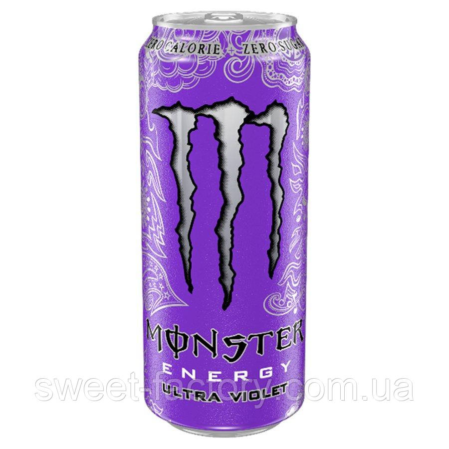 Енергетик Monster Energy Zero Ultra Violet 500ml, фото 1