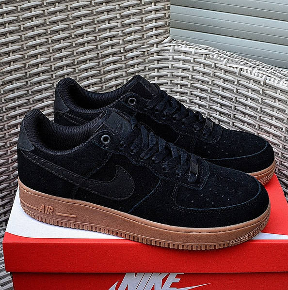 Nike Air Force 1 low 07 SE Black Gum . Bootlands 1034944724