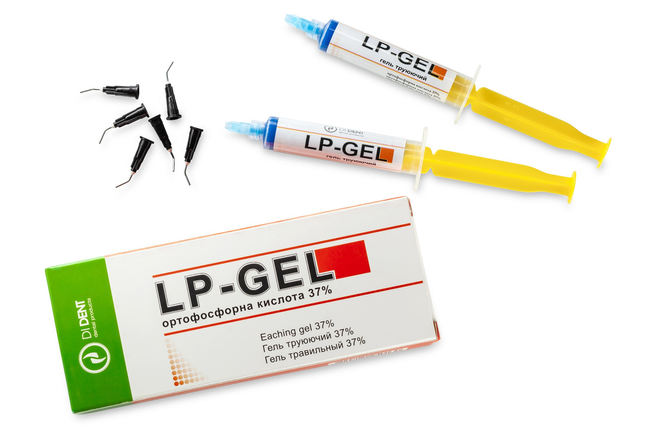 LP-GEL гель труюючий 37%, тм Дідент, 2 шприца по 12г