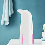 Дозатор для рідкого мила сенсорний Автоматичний диспенсер для мильної піни 250 мл Foaming Hand Wash, фото 8