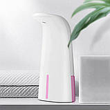 Дозатор для рідкого мила сенсорний Автоматичний диспенсер для мильної піни 250 мл Foaming Hand Wash, фото 2