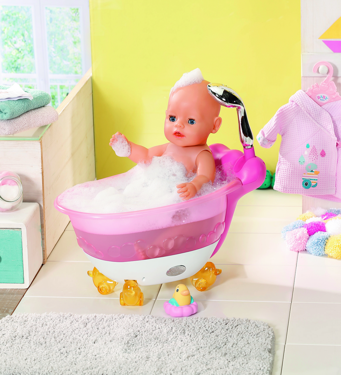 Ванночка для куклы Baby Born Забавное Купание Zapf 828366 - фото 2 - id-p175751610