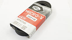 Поліклинові (ручейковий) ремінь Фольксваген ЛТ 2.8 TDI (158л.с.) (+AC) 2002-2006 GATES (Бельгія) GT6PK2160