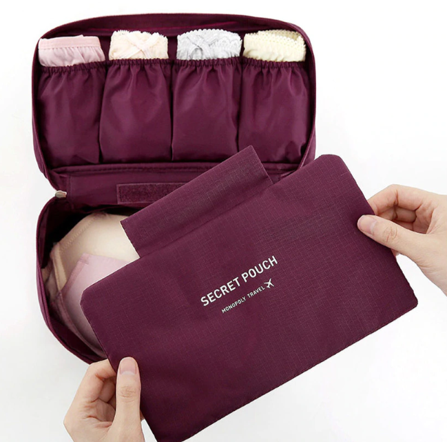 Дорожній органайзер для білизни Monopoly Travel underwear pouch, фіолетовий (KG-80)