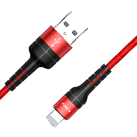 USB кабель Kaku KSC-321 USB - Lightning 1.2m - Red