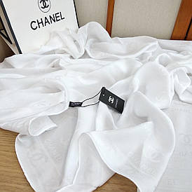 Хустка шовк біла