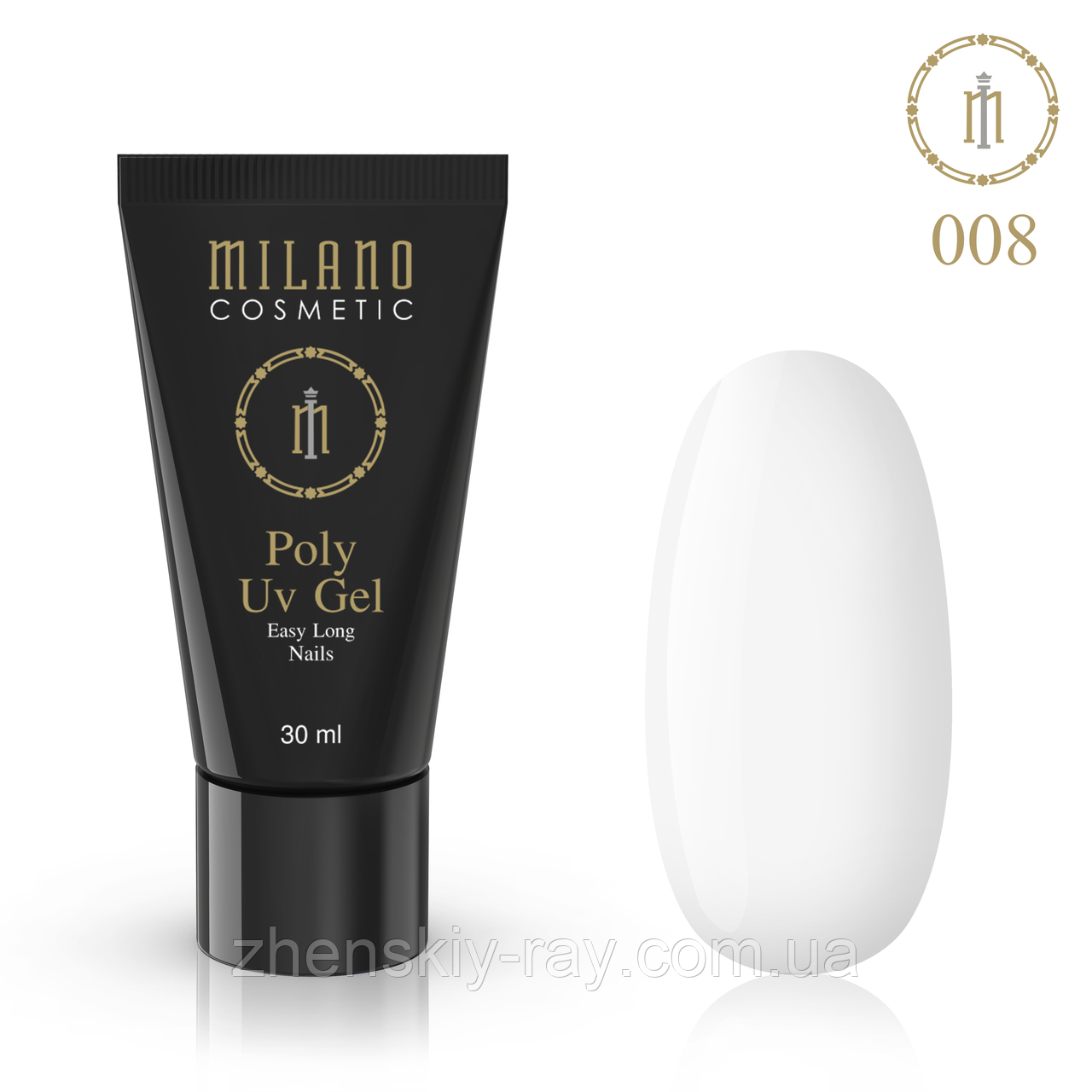 Полігель Milano Poly Gel No 008, 30 мл