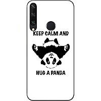 Силіконовий чохол для Huawei Y6p з картинкою Keep Calm