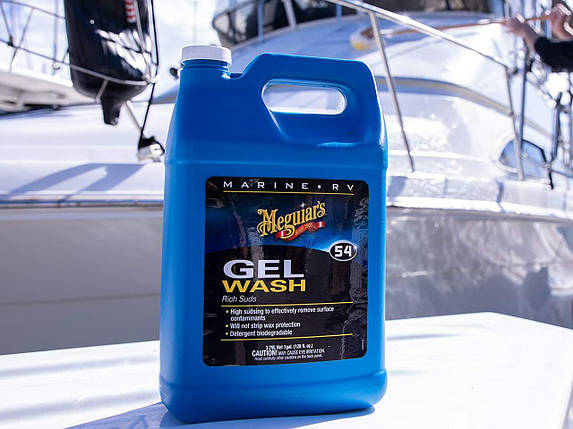 Шампунь для човнів - Meguiar's Marine/RV Rich Suds Gel Wash Liquid 3,79 л. (M5401), фото 3