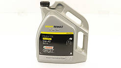 Оригінальне моторне масло Renault 5W40 5l. RENAULT (Оригінал) 7711658111