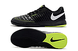 Футзалки Nike Lunar Gato II IC black/lightgreen, фото 4