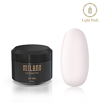 Гель для нарощуючи Milano Light Pink, 30 мл