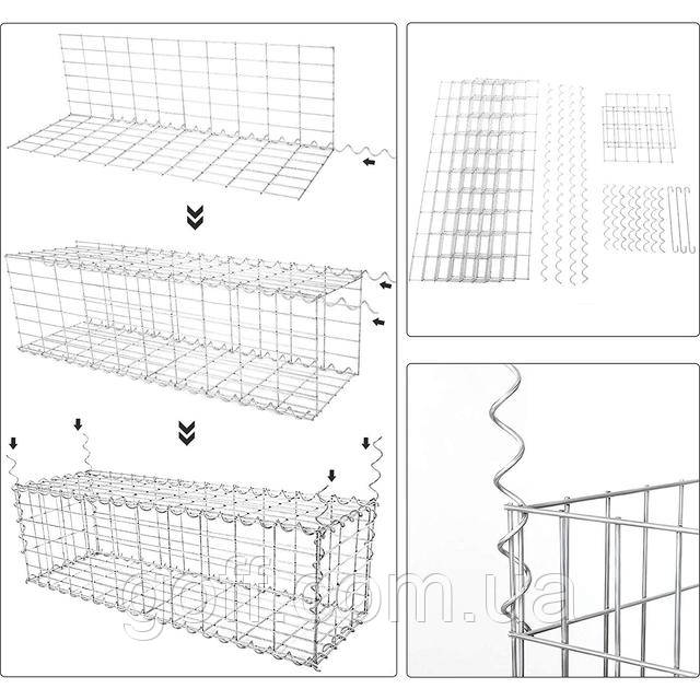 сітка зварна для габіона