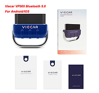 Диагностический сканер Viecar VP005 ELM327 V2.2 Bluetooth 5.0 для Android/iOS