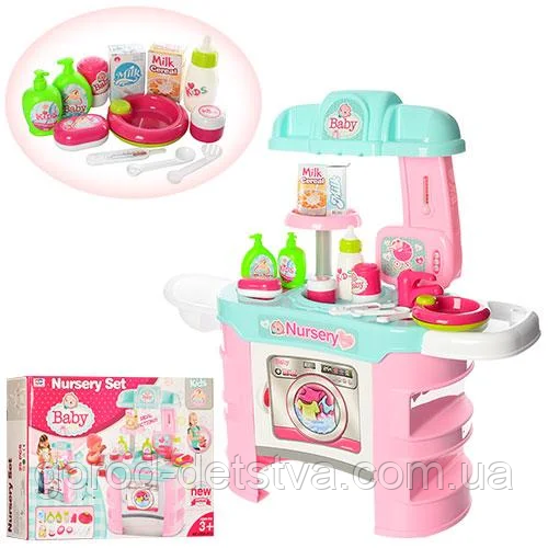 Дитяча ігрова Кухня Kids Set 008-910 25 предметів, світло, звук, в коробці, фото 1