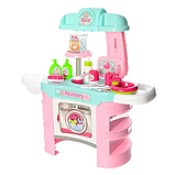 Дитяча ігрова Кухня Kids Set 008-910 25 предметів, світло, звук, в коробці, фото 2
