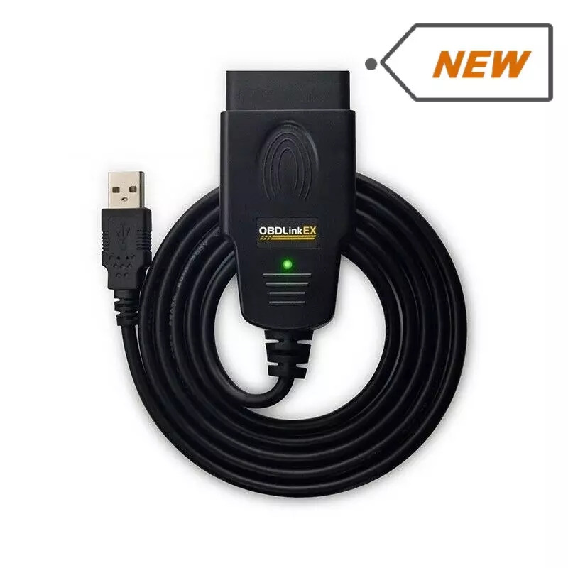 ДІАГНОСТИЧНИЙ АВТОСКАНЕР OBDLink EX USB з OBDwiz MultiECUScan, ForScan