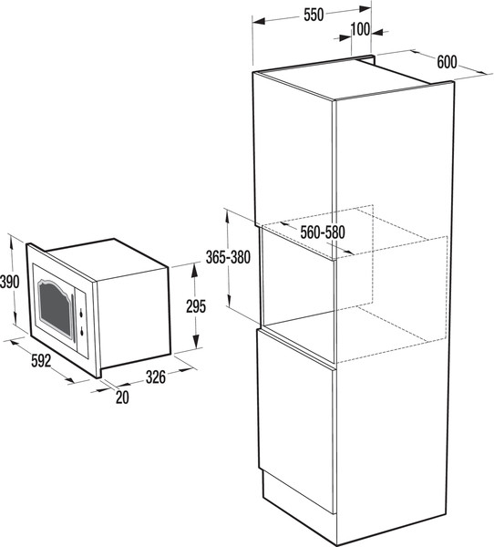 Микроволновая печь Gorenje BM 235 CLI - фото 2 - id-p1250973353