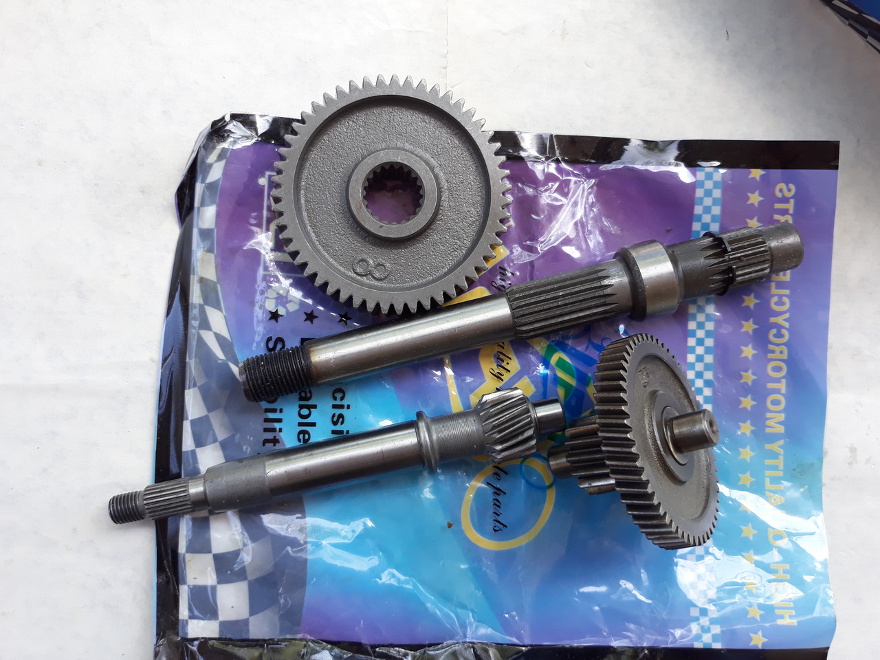 Редуктор під 2 амортизатор для GY6 50c, фото 1