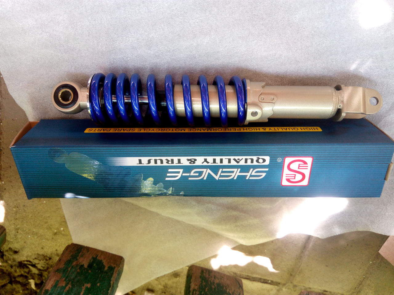 Амортизатор задній регульований 290 мм для скутера Honda Dio AF 27,28 SEE, фото 1