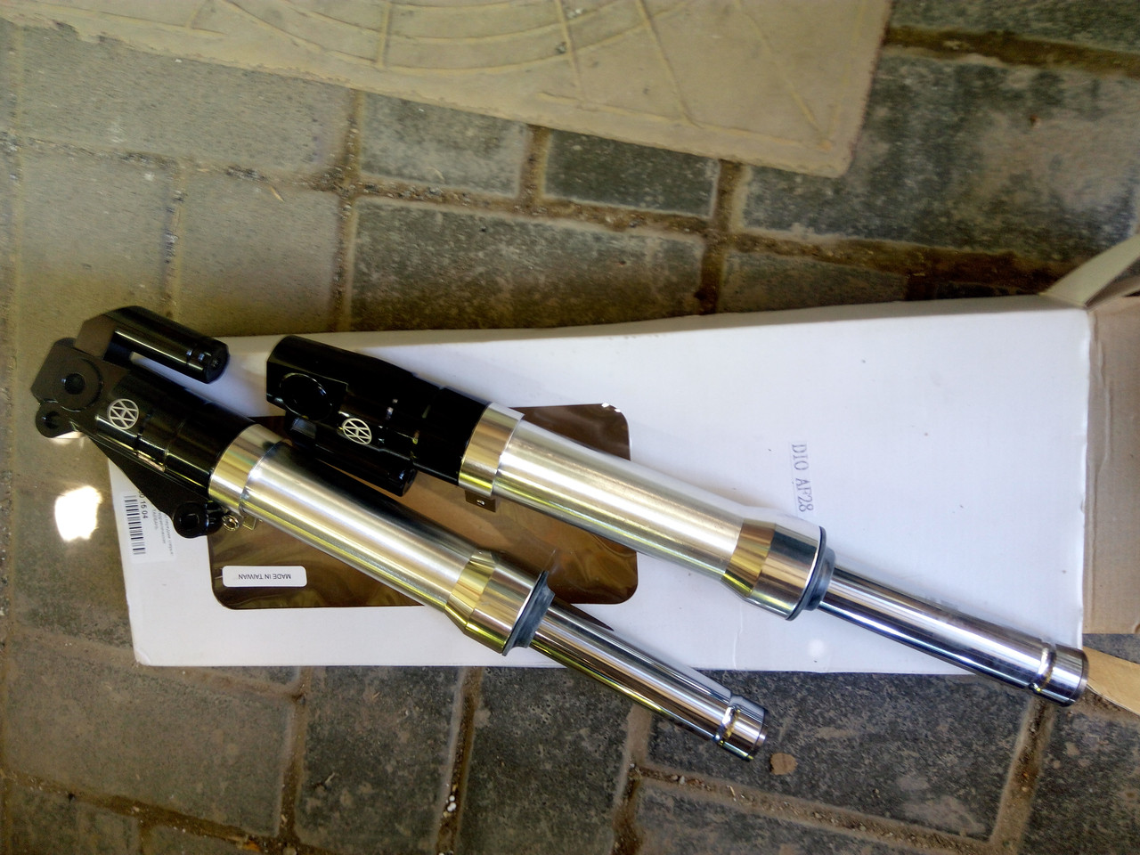 Амортизатор передній (Прія) диск для скутера Honda Dio AF 27,28, фото 1