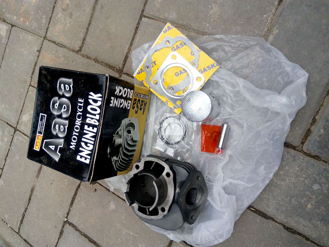 Поршнева Ø 39 для скутера Honda Dio18, фото 1